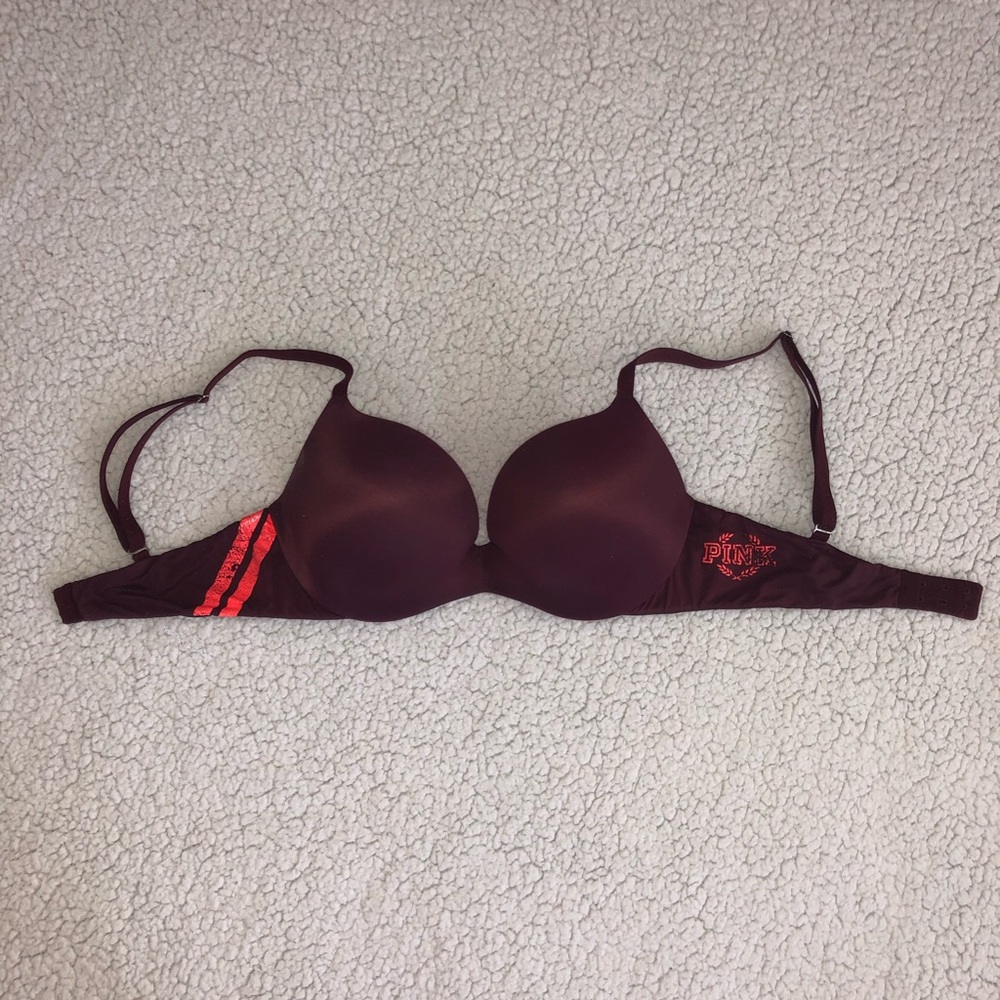 Maroon Wear Everywhere Push-Up Bra